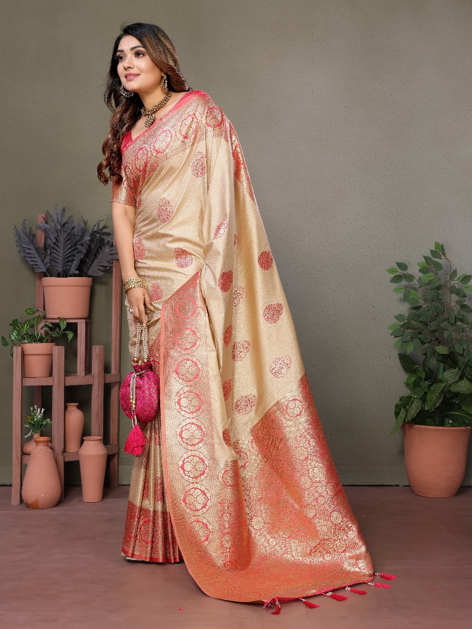 Viscose Silk Saree