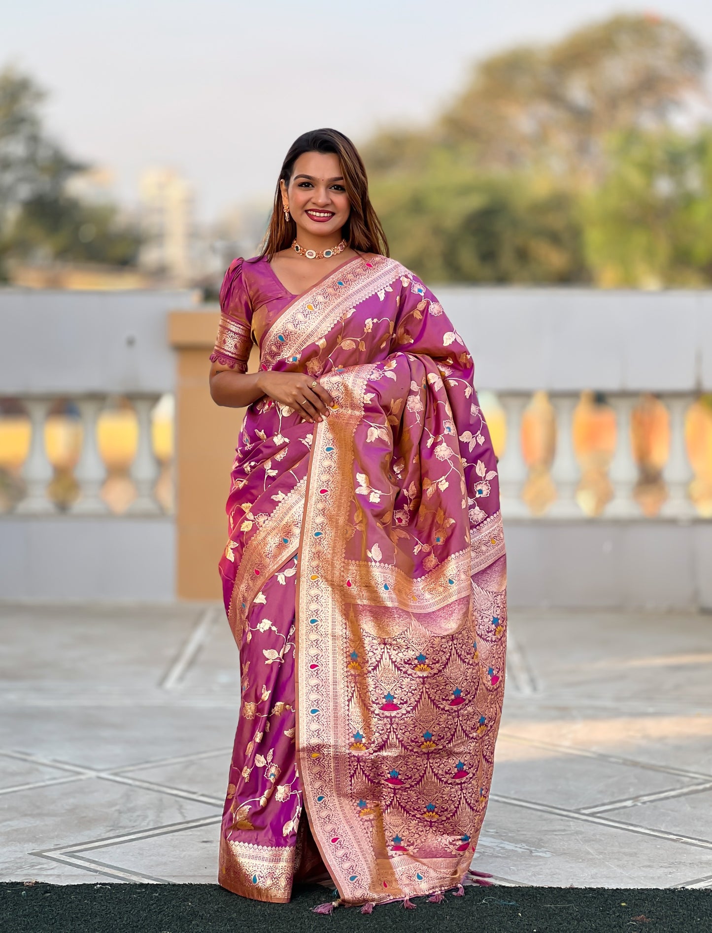 Banarasi silk saree