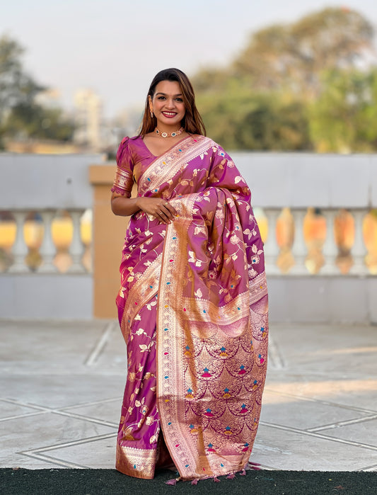 Banarasi silk saree