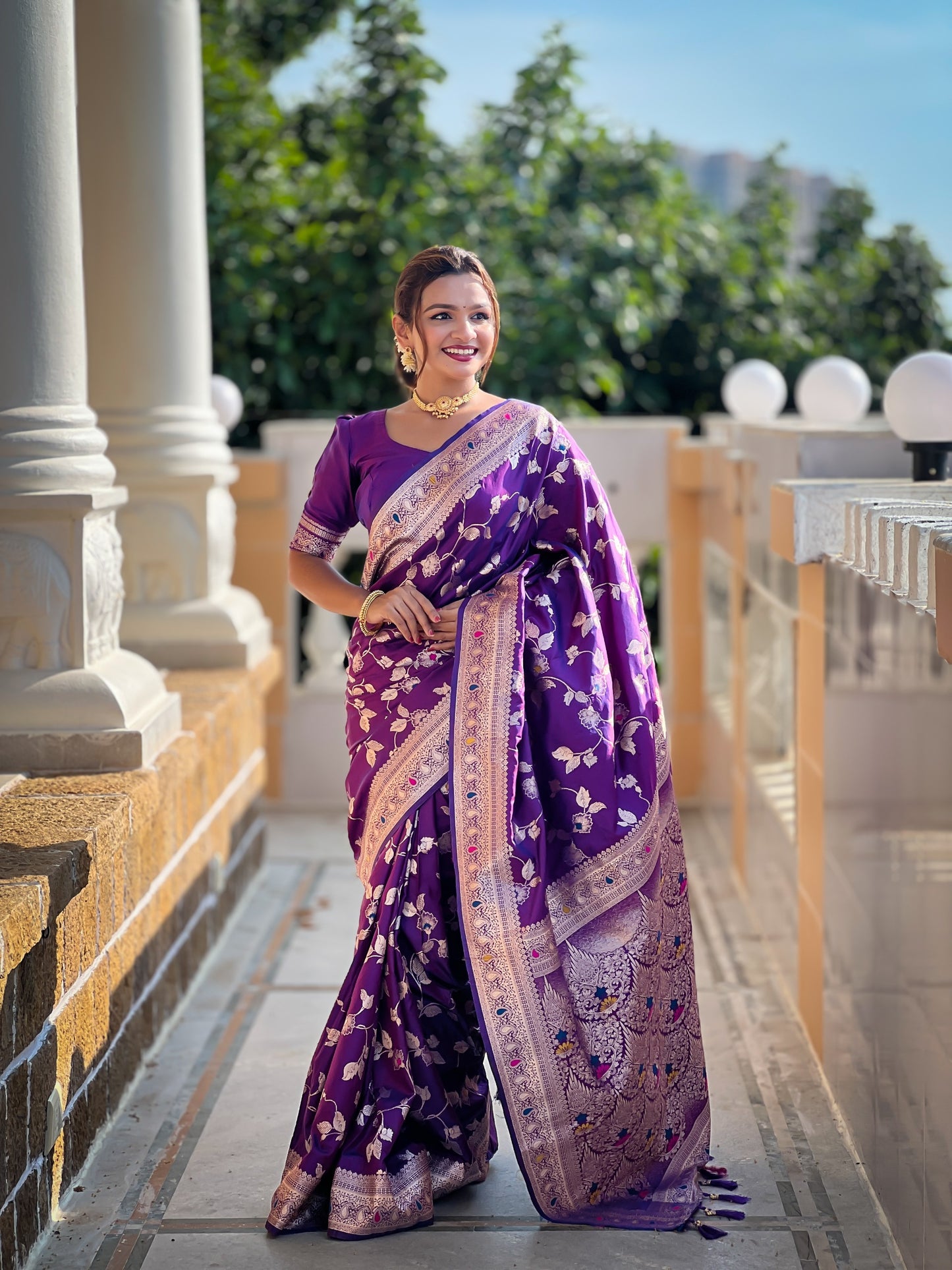 Banarasi silk saree