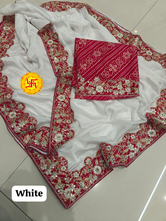 Bandhej saree