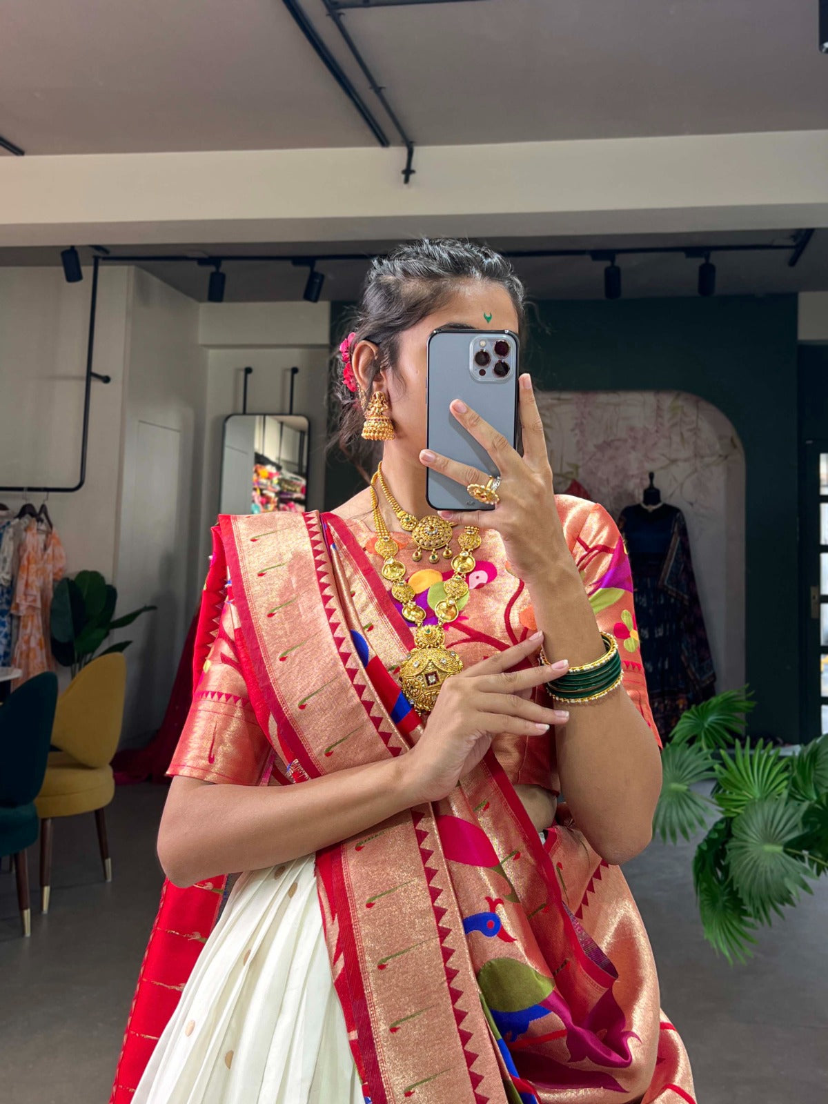 Silk lehanga