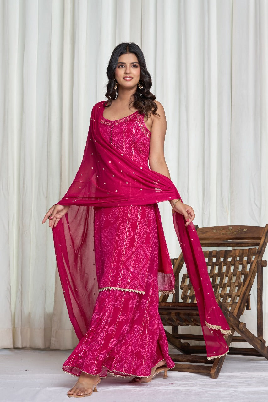 Sharara dress