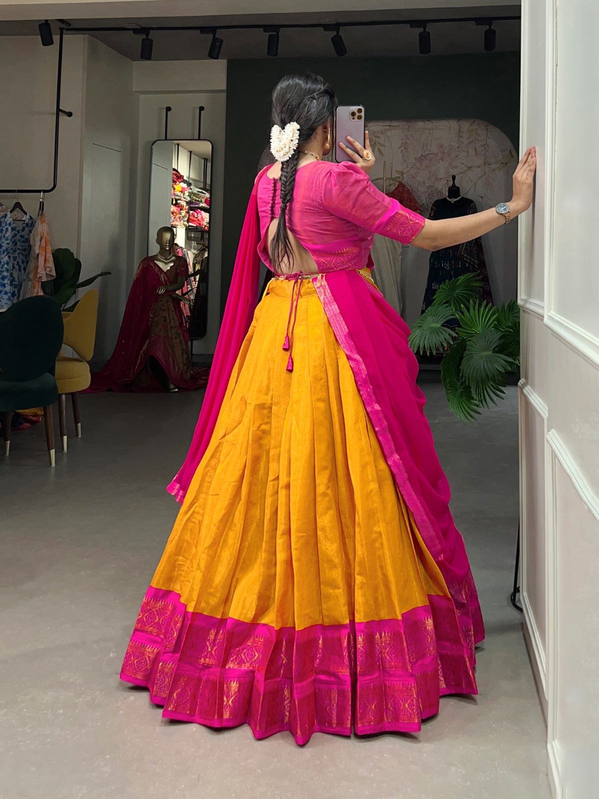 Kanchipuram style Lehenga