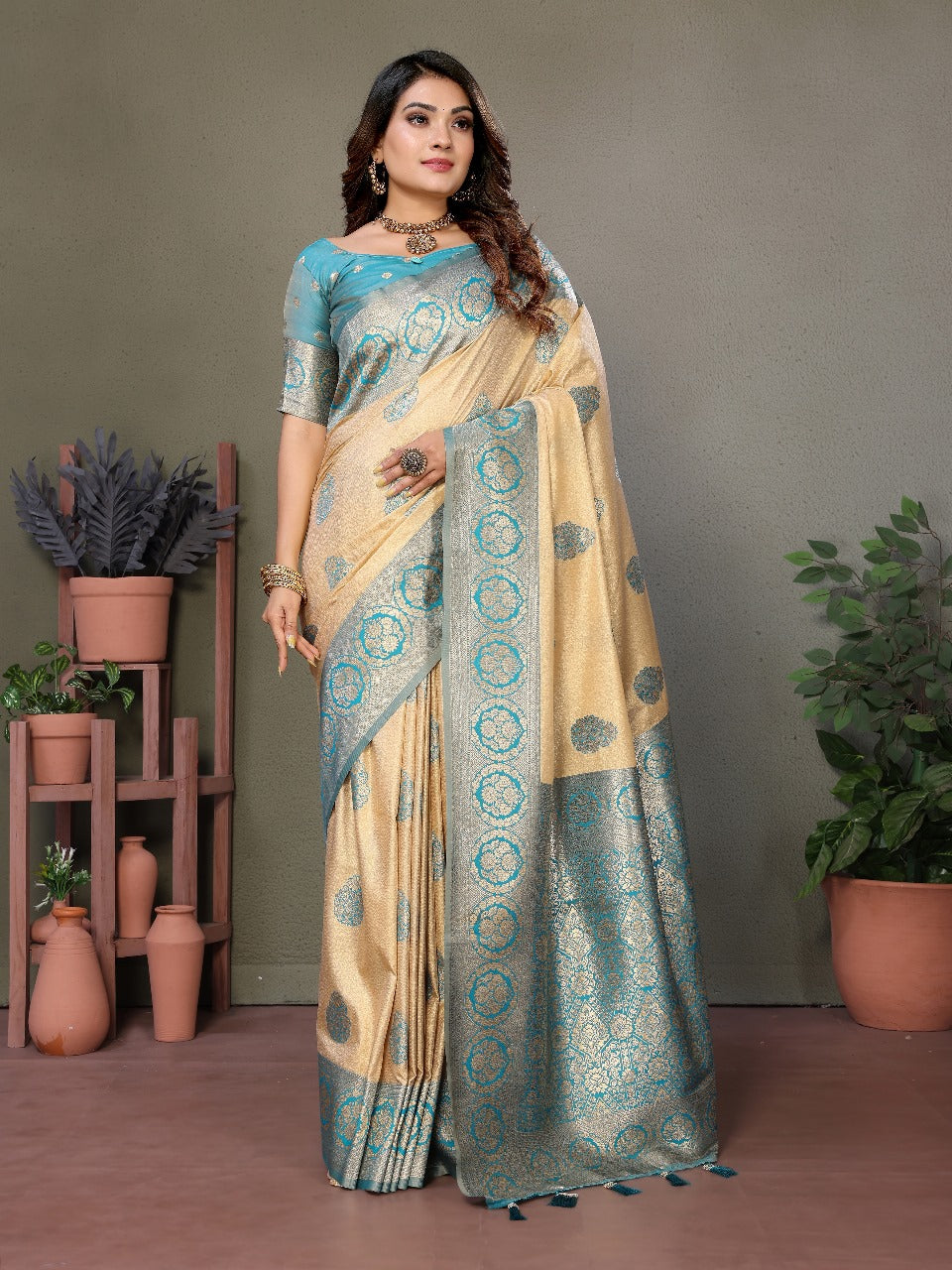 Viscose Silk Saree
