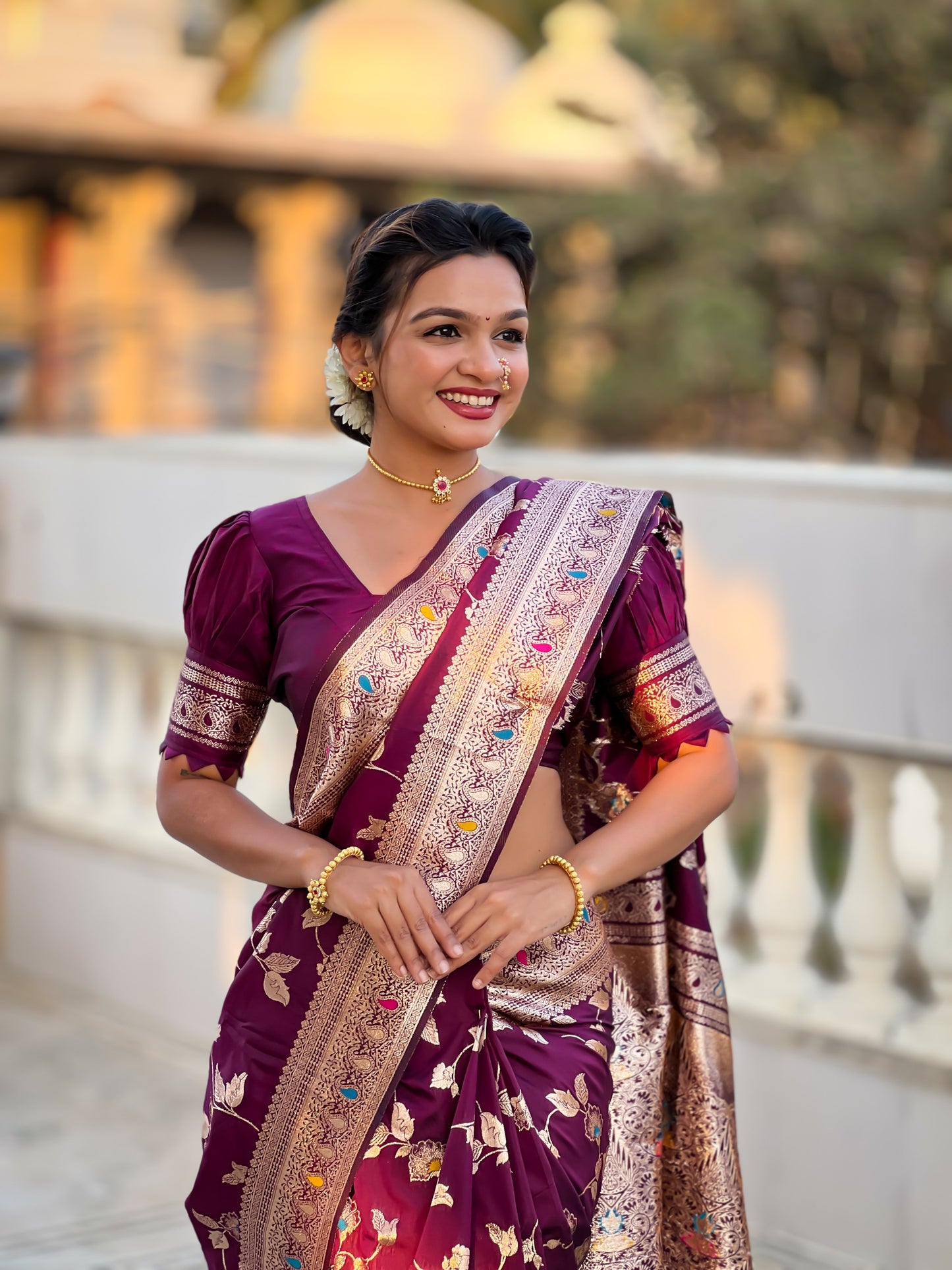 Banarasi silk saree