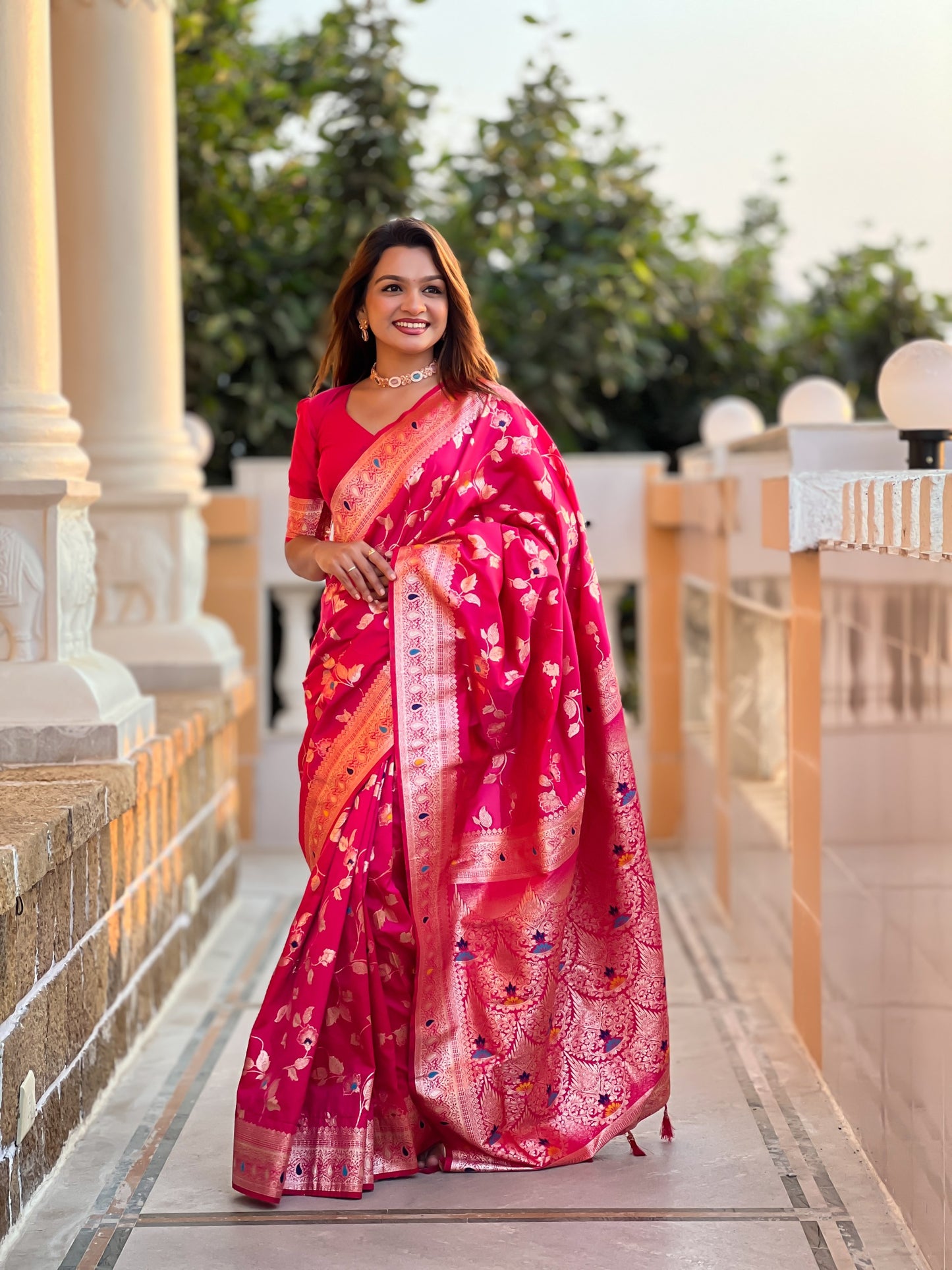 Banarasi silk saree