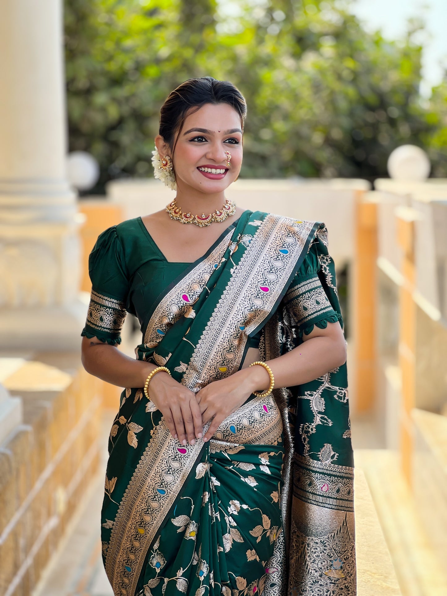 Banarasi silk saree