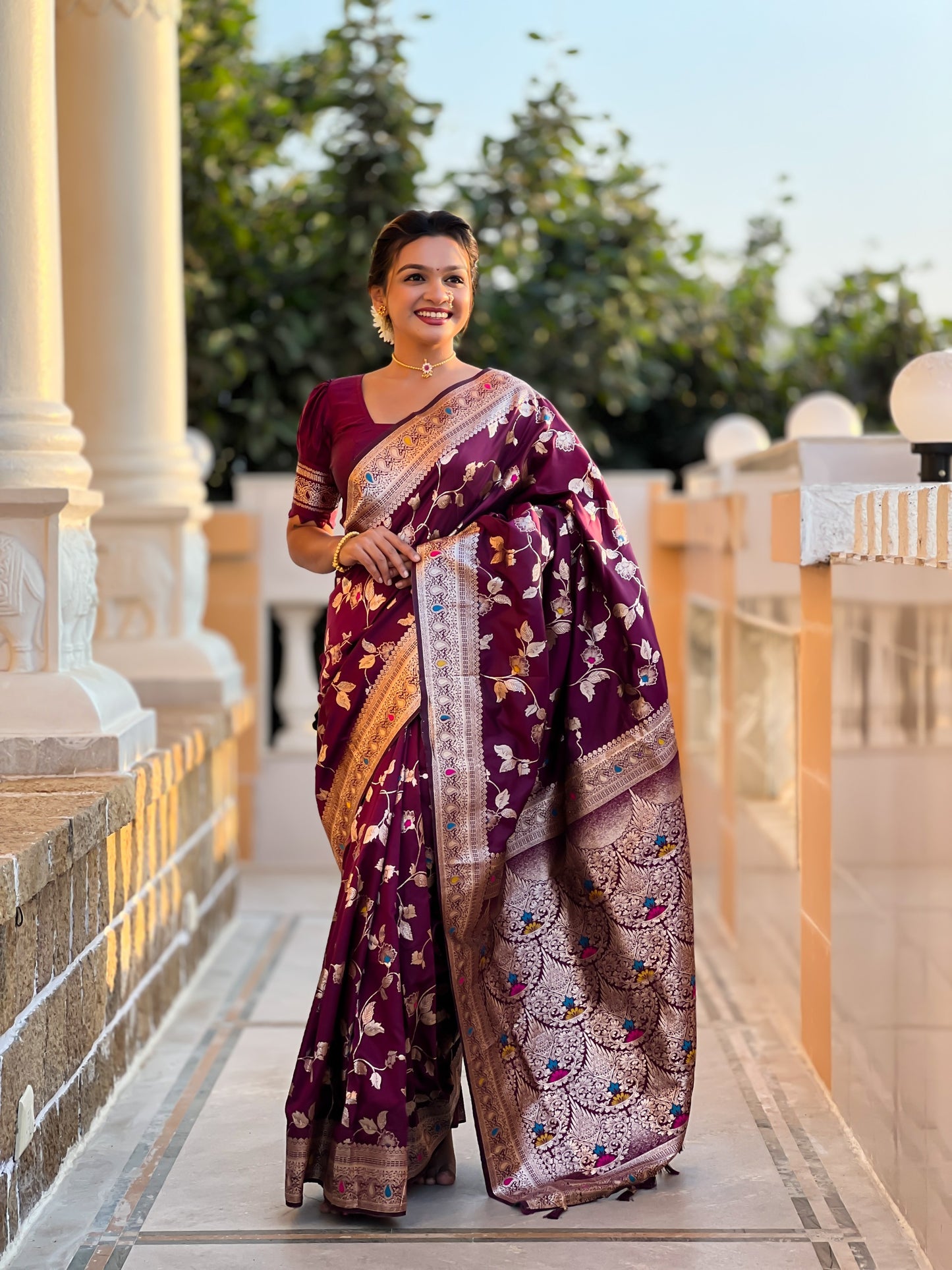 Banarasi silk saree