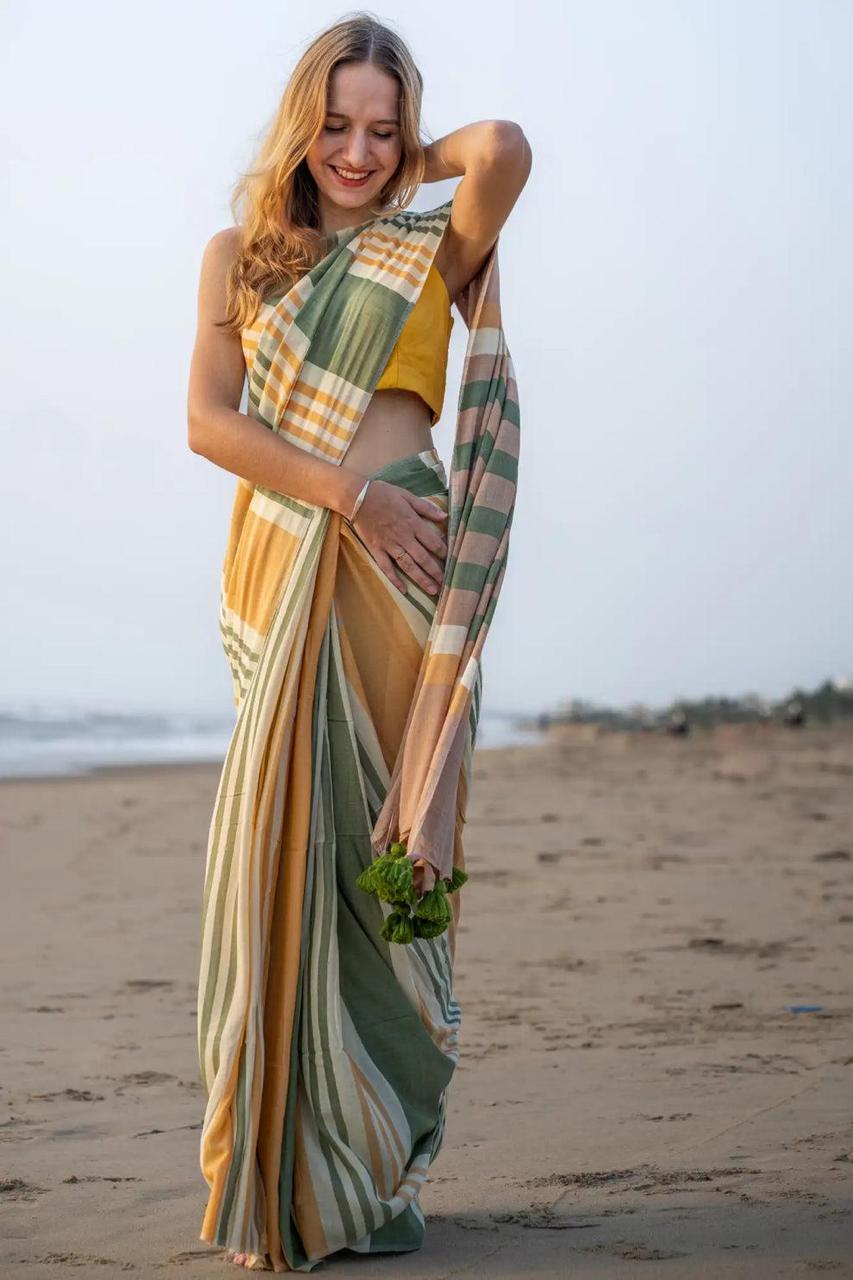 LINEN SAREE