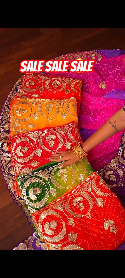 Bandhani saree
