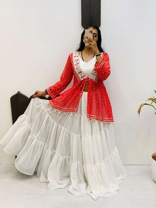 Georgette lehanga