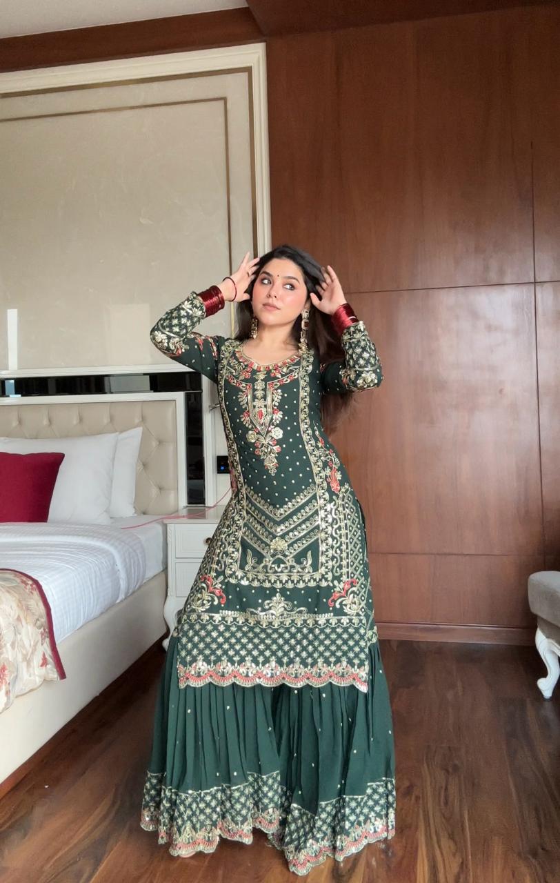 Sharara dress
