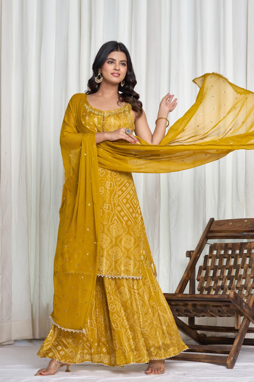 Sharara dress