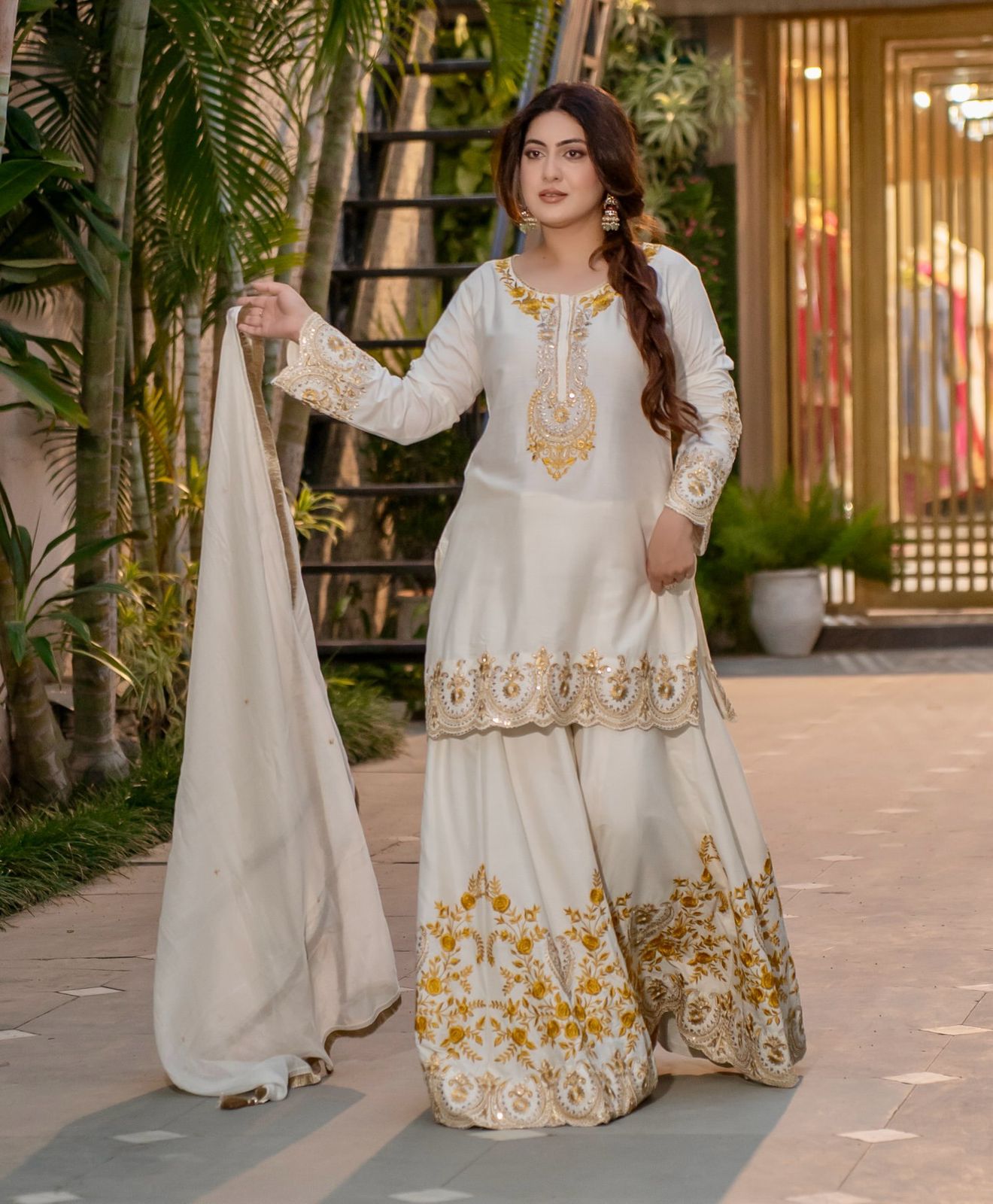 Sharara dress