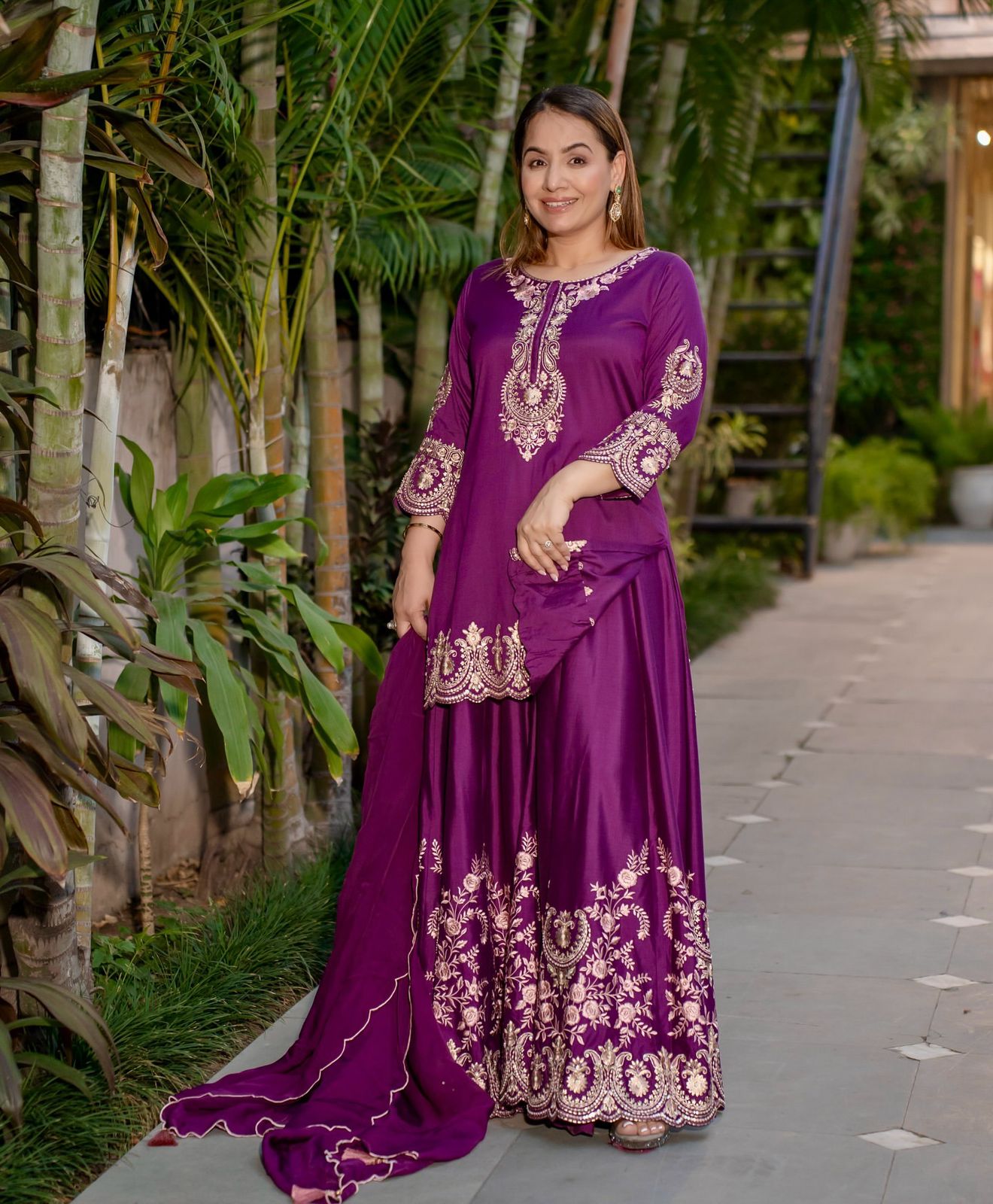 Sharara dress
