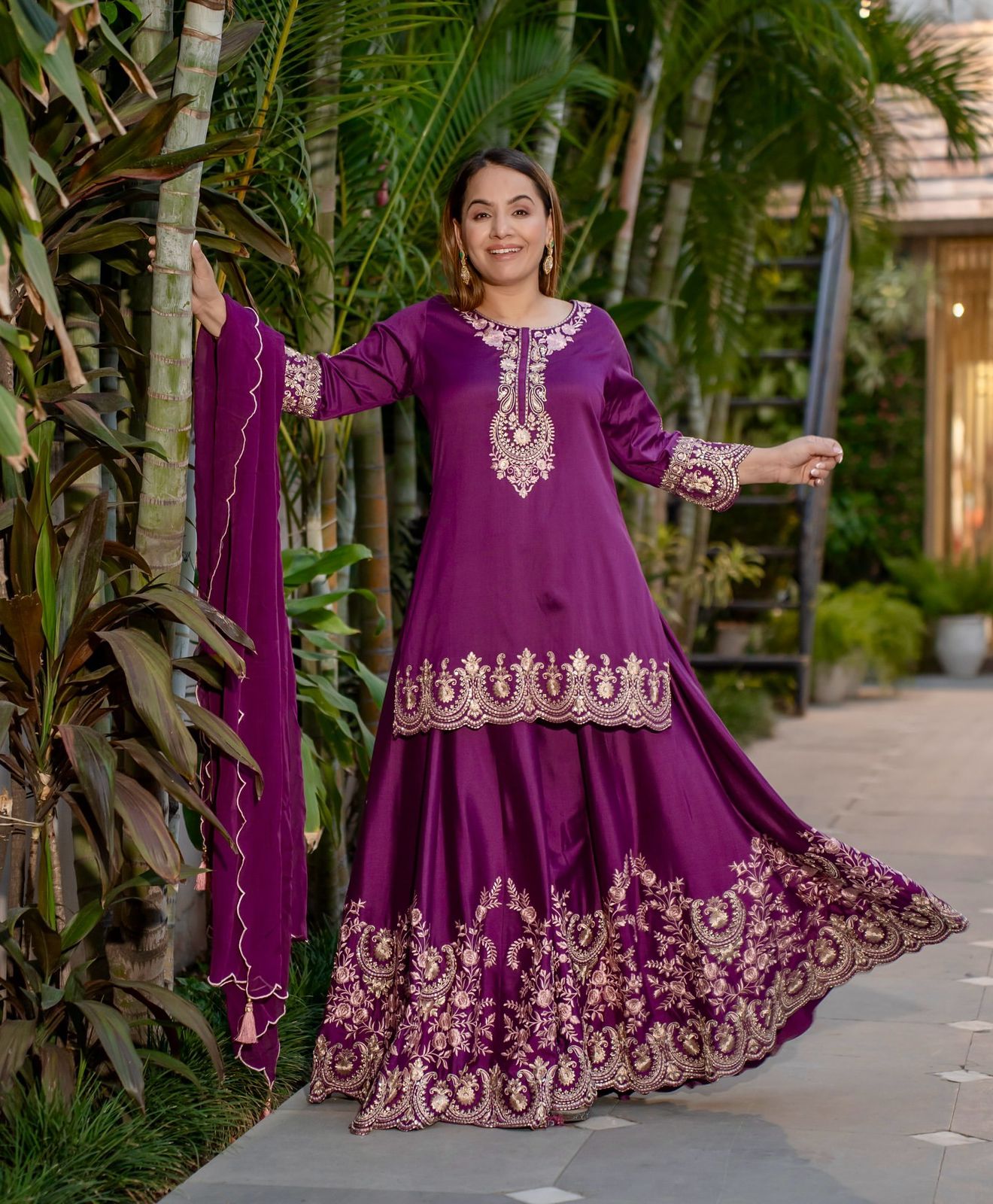 Sharara dress