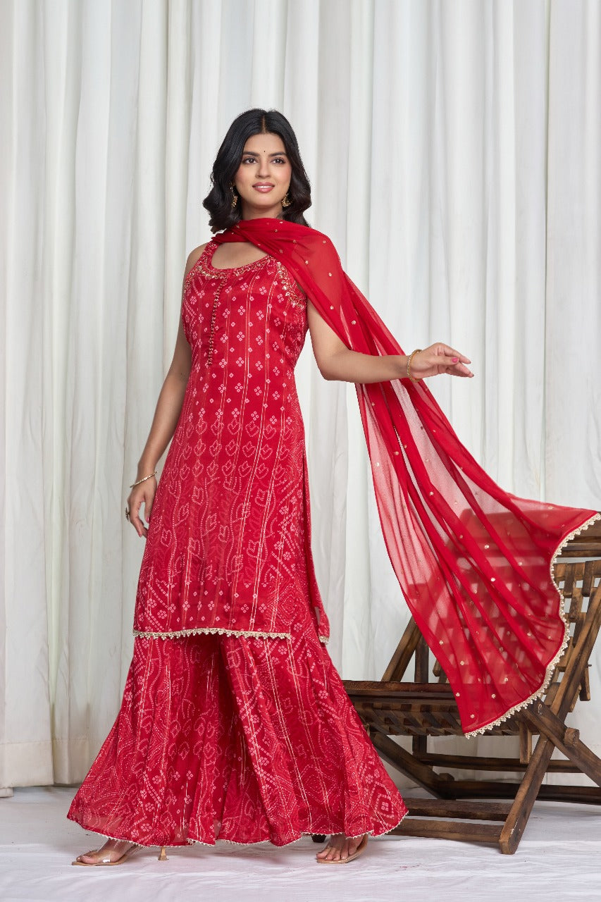 Sharara dress